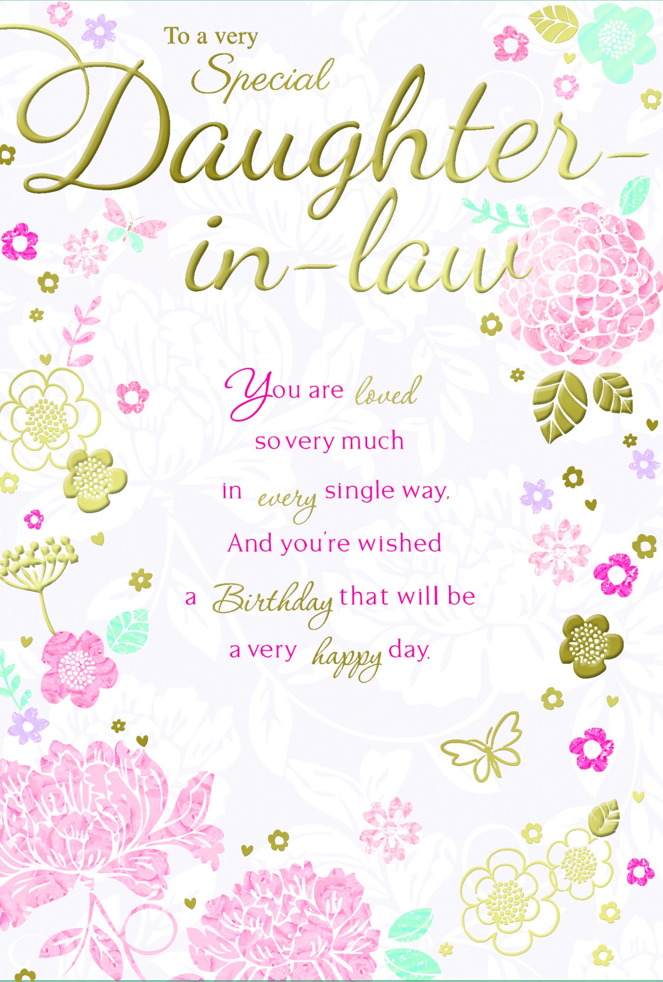 Daughter in Law Greeting Cards LP Wholesale