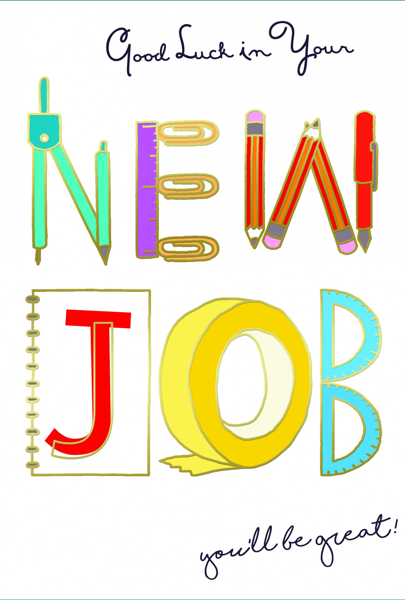 New Job Greeting Cards LP Wholesale