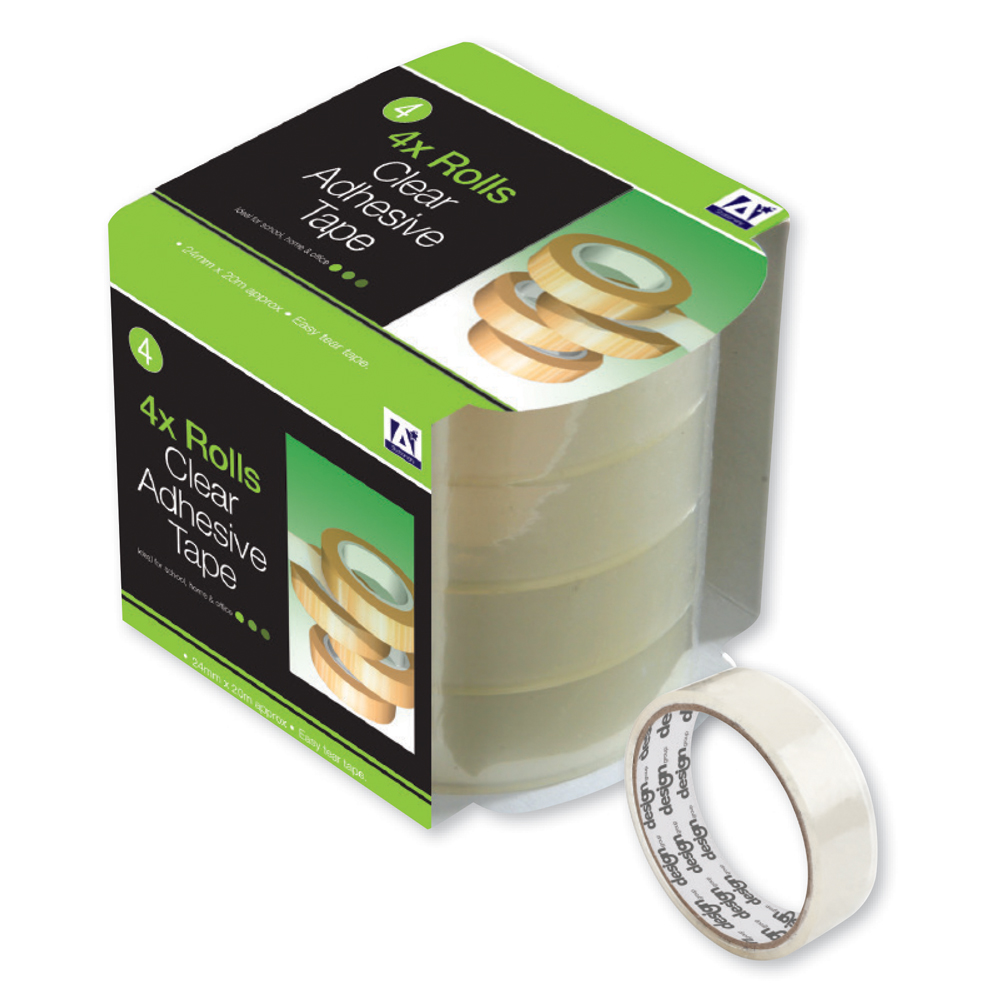 Clear Tapes 4 Pack LP Wholesale